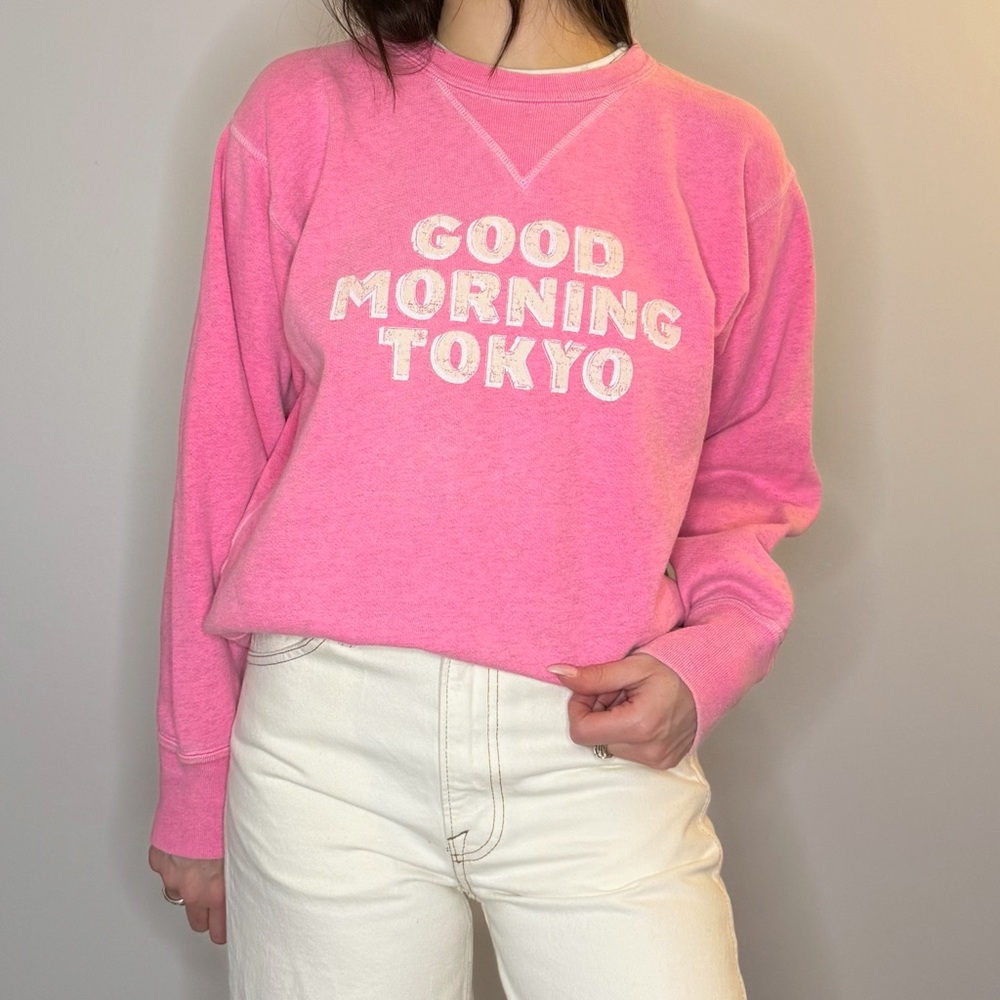 Isabel Marat Étoile Pink Graphic Sweatshirt (M)